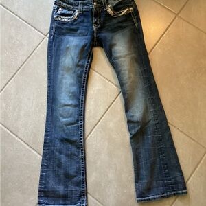 Miss Me Dark Blue Boot Cut Jeans